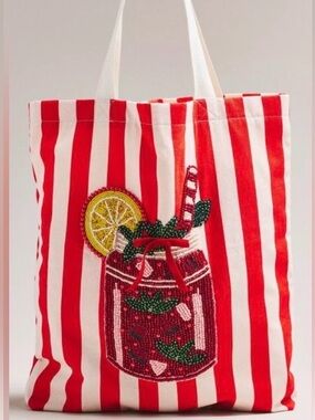 Anthropologie Vacation Club Tote Bag